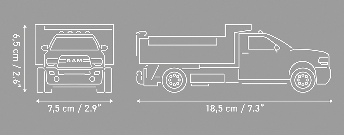 COBI 24659 RAM 3500 Muldenkipper