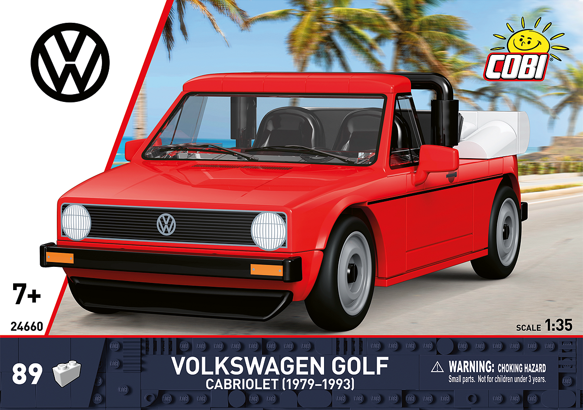 COBI 24660 Volkswagen Golf Cabriolet (1979-1993)