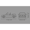 COBI 24661 Volkswagen Golf GTI British Version Cabriolet (1984)