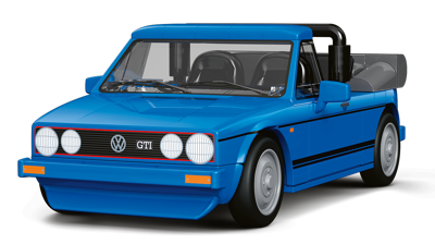 COBI 24661 Volkswagen Golf GTI British Version Cabriolet (1984)