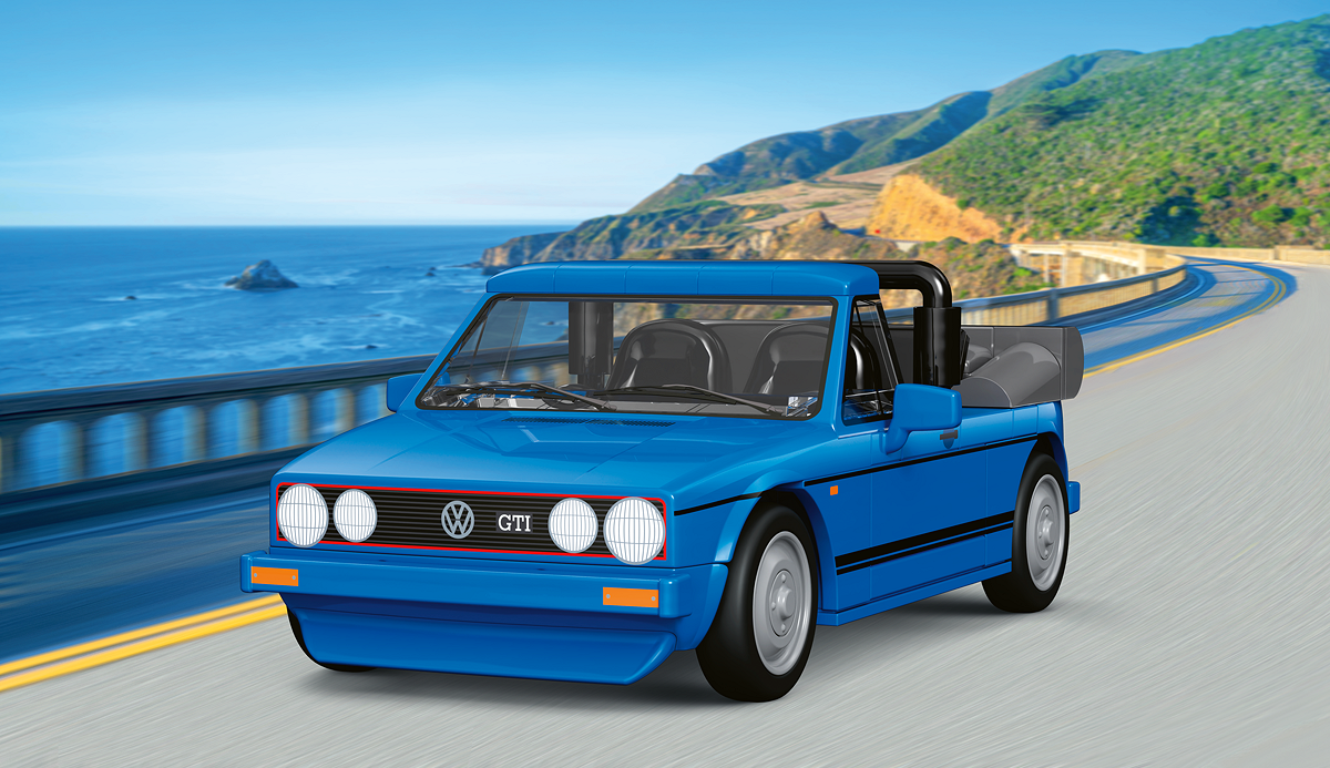 COBI 24661 Volkswagen Golf GTI British Version Cabriolet (1984)