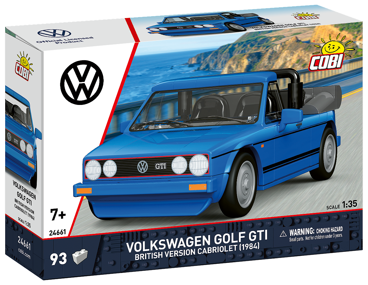 COBI 24661 Volkswagen Golf GTI British Version Cabriolet (1984)