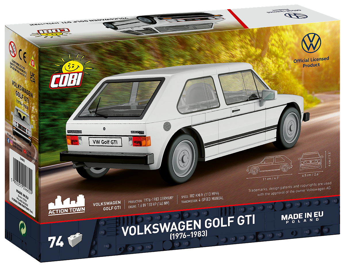 COBI 24662 Volkswagen Golf GTI (1976-1983)