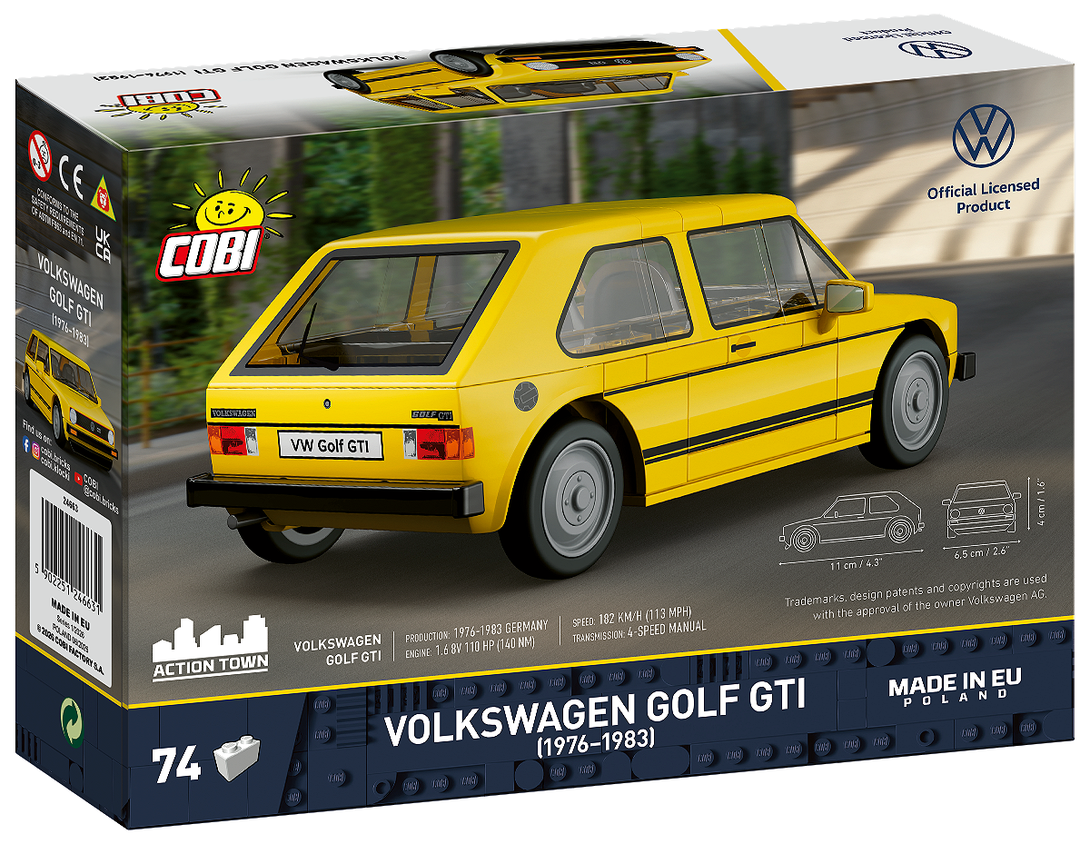 COBI 24663 Volkswagen Golf GTI (1976-1983)