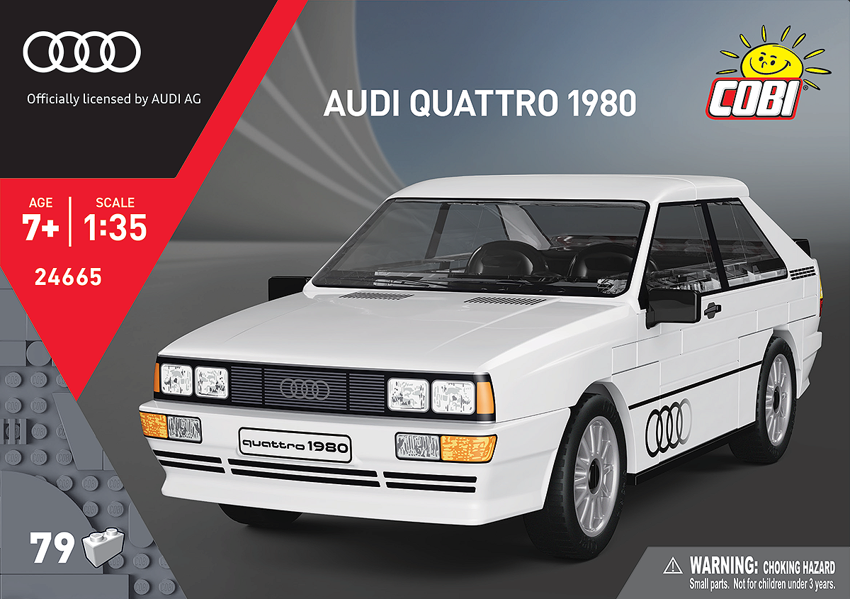 COBI 24665 Audi quattro 1980