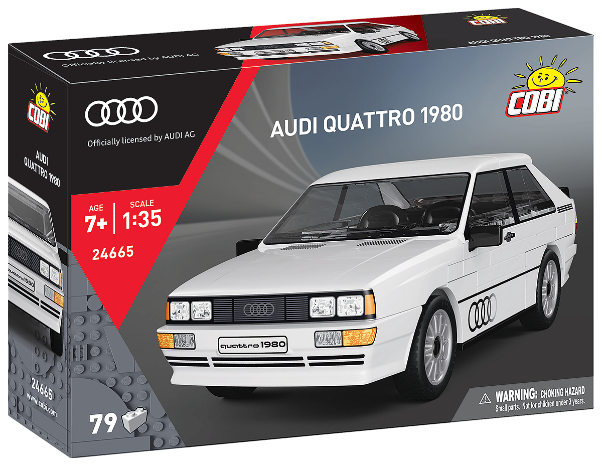 COBI 24665 Audi quattro 1980