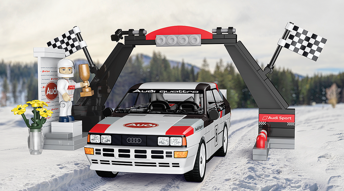 COBI 24666 Audi quattro Gruppe 4