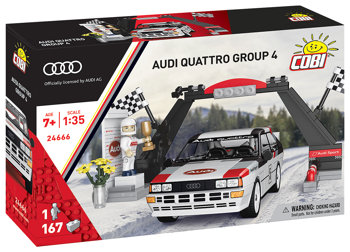 COBI 24666 Audi quattro Gruppe 4