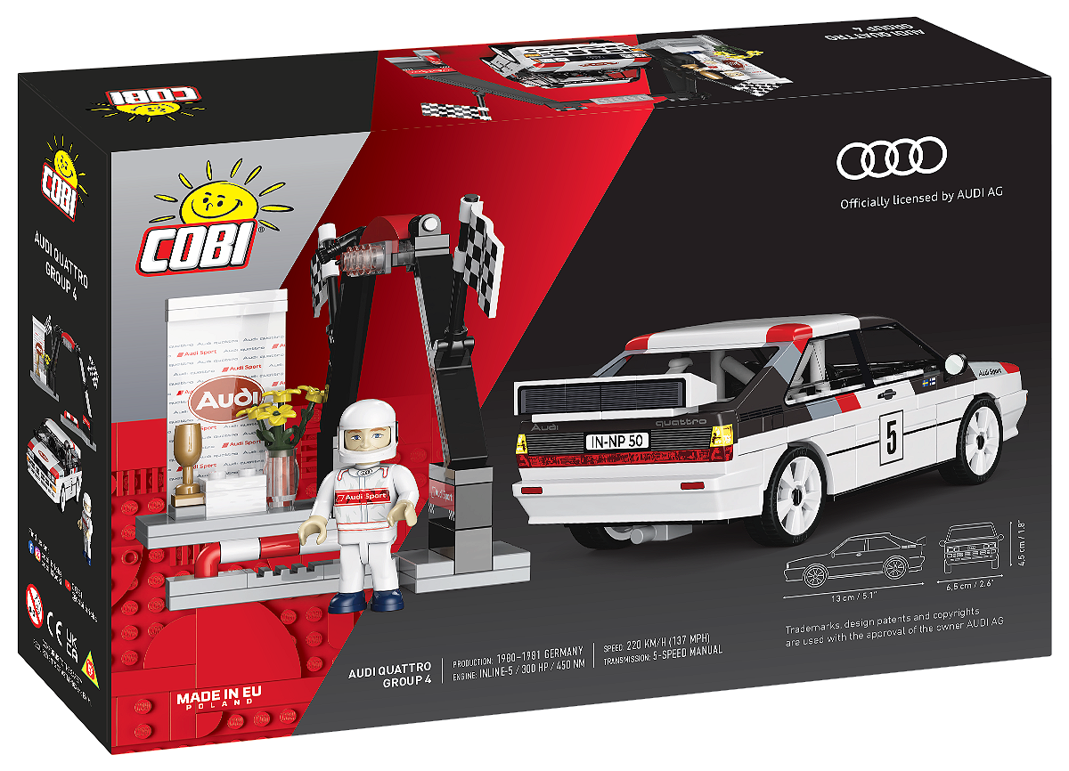 COBI 24666 Audi quattro Gruppe 4