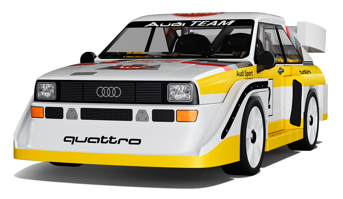 COBI 24667 Audi quattro S1 E2