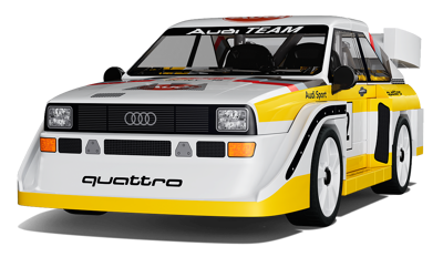 COBI 24667 Audi quattro S1 E2