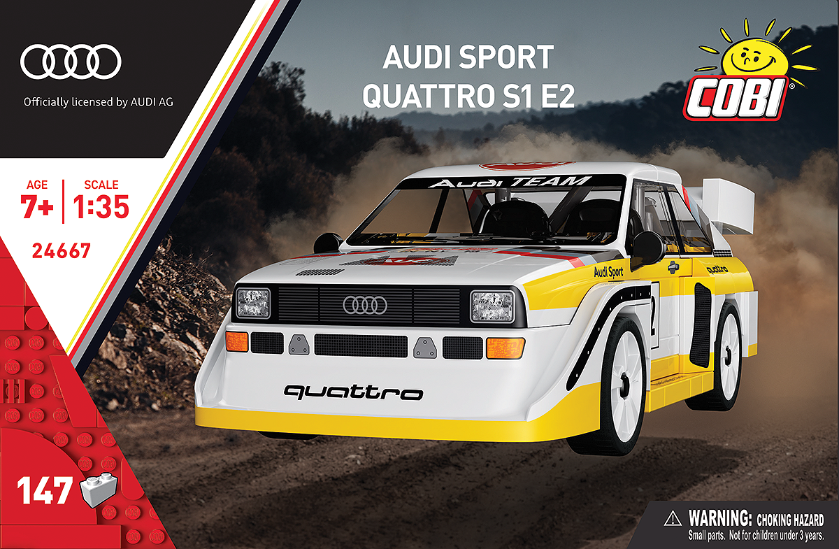 COBI 24667 Audi quattro S1 E2