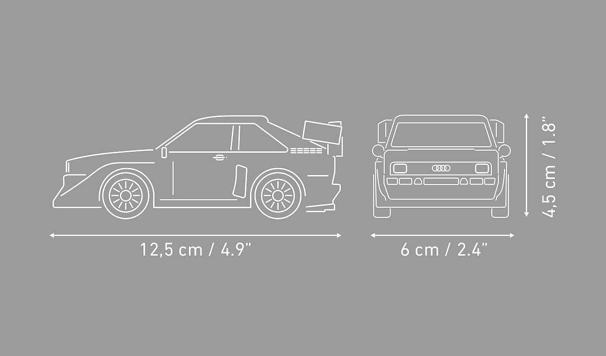 COBI 24667 Audi quattro S1 E2
