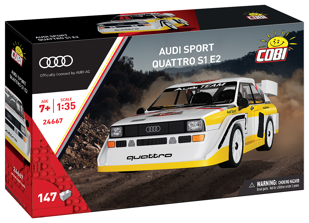 COBI 24667 Audi quattro S1 E2