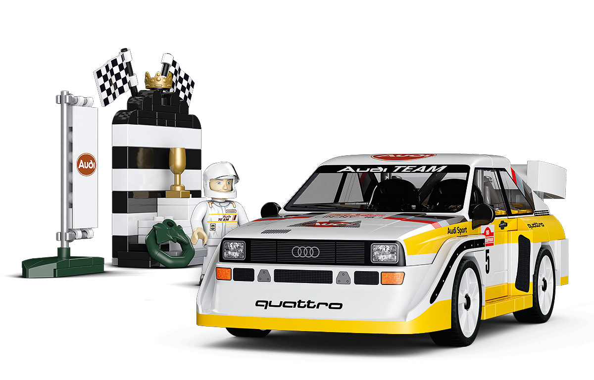 COBI 24668 Audi Sport quattro S1 E2 Rally Legend (1985)