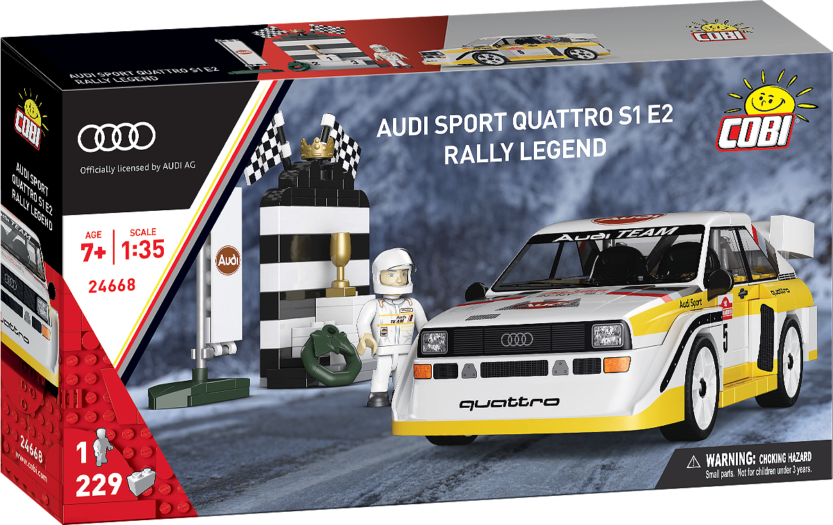 COBI 24668 Audi Sport quattro S1 E2 Rally Legend (1985)