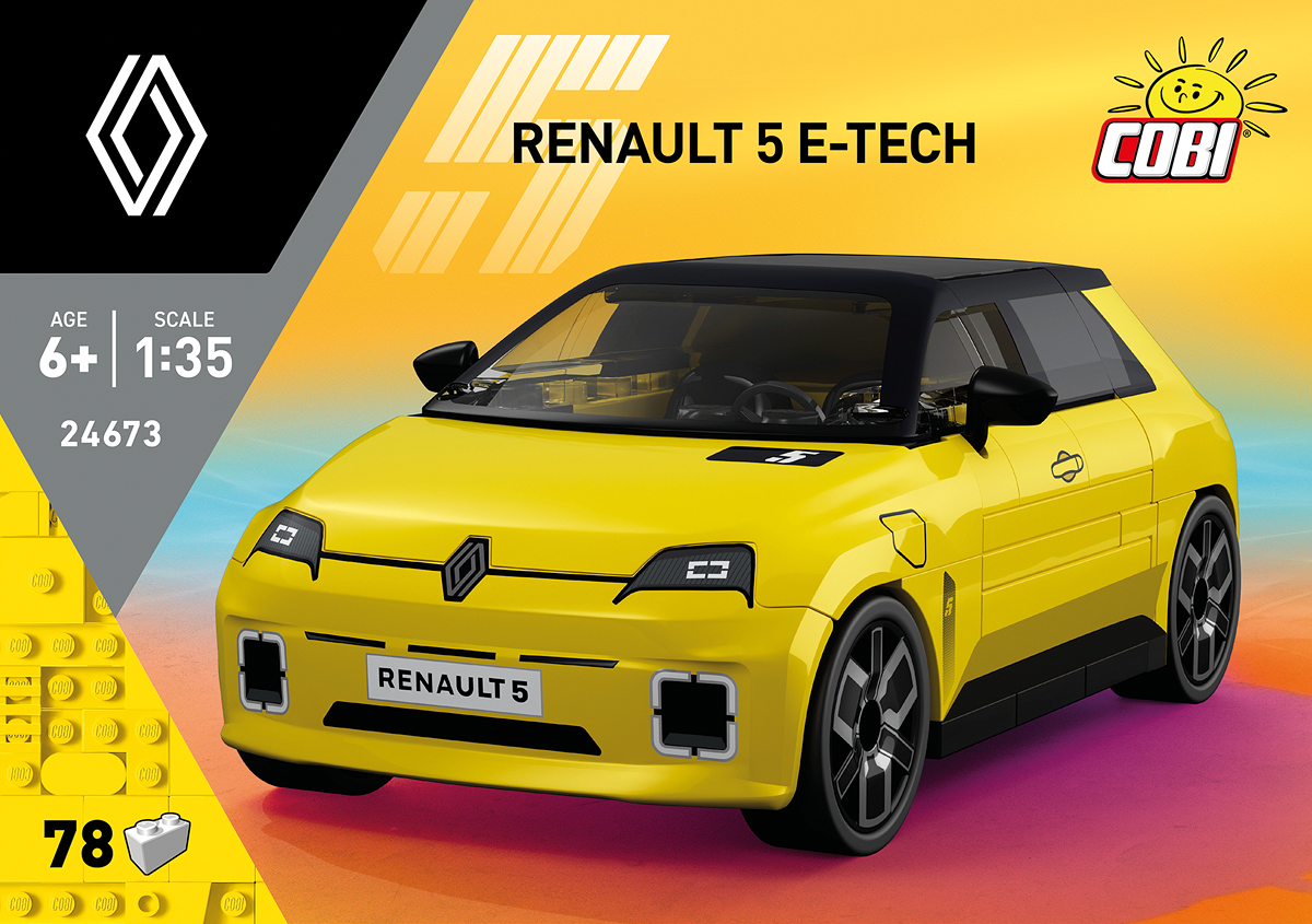 COBI 24673 Renault 5 E-Tech