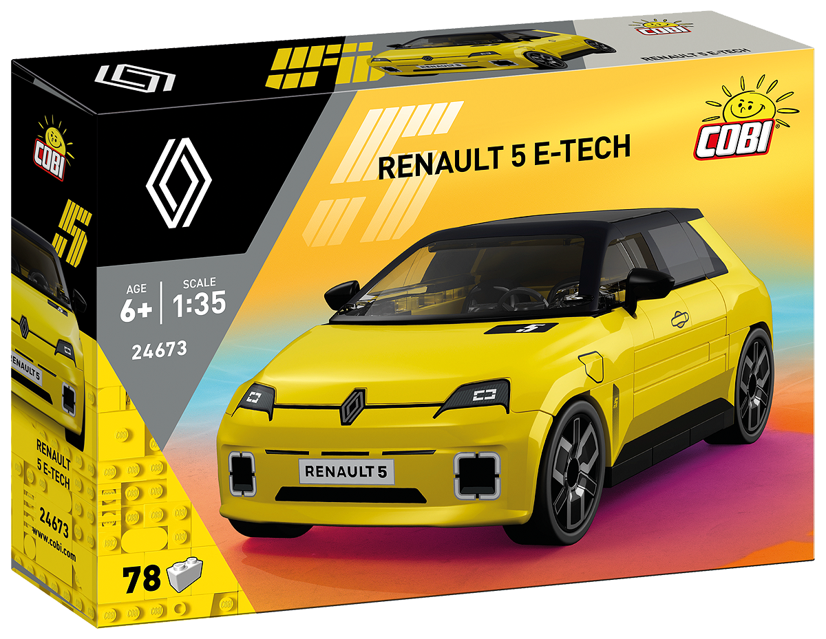 COBI 24673 Renault 5 E-Tech