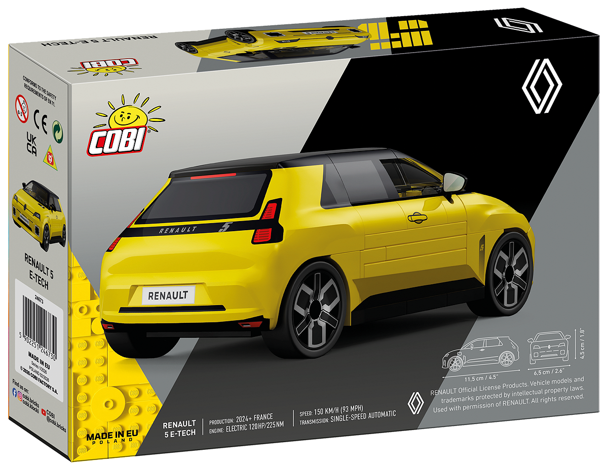 COBI 24673 Renault 5 E-Tech