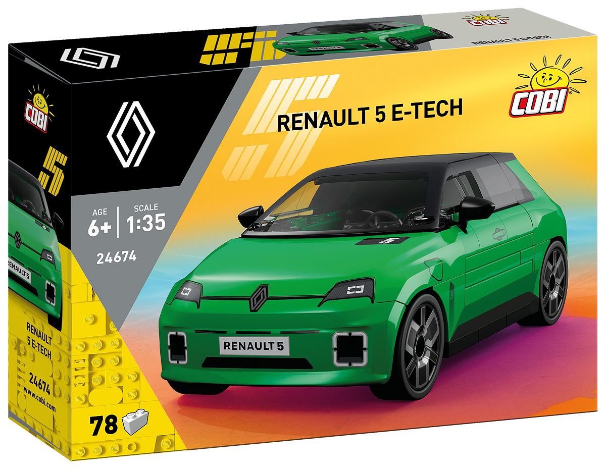 COBI 24674 Renault 5 E-Tech
