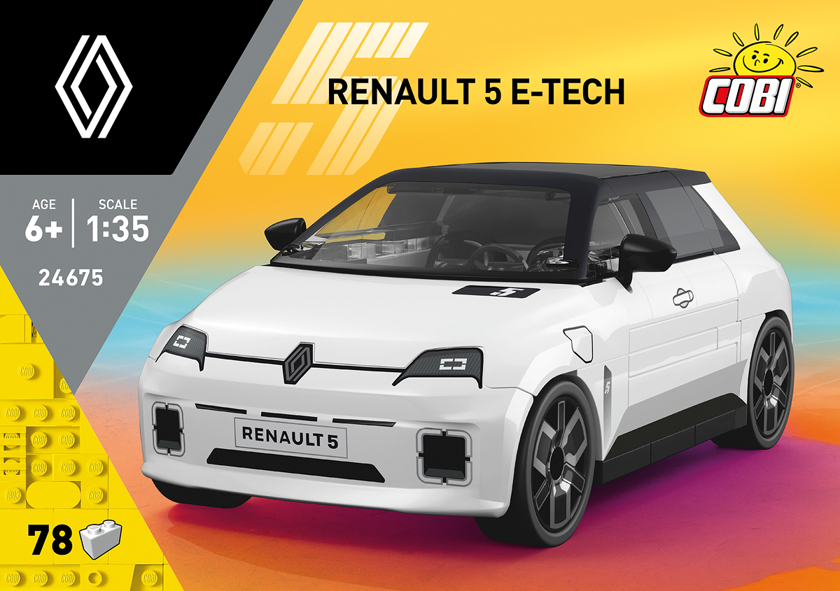 COBI 24675 Renault 5 E-Tech