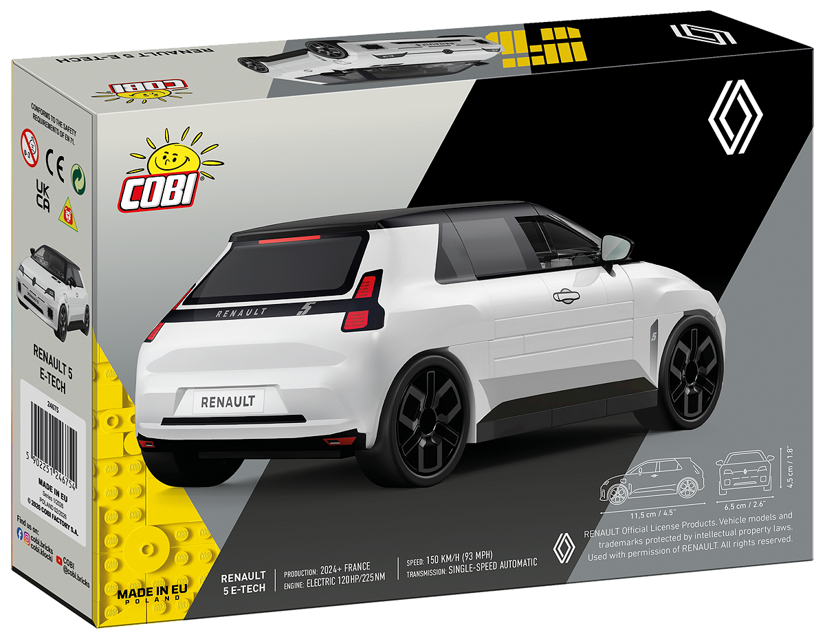 COBI 24675 Renault 5 E-Tech