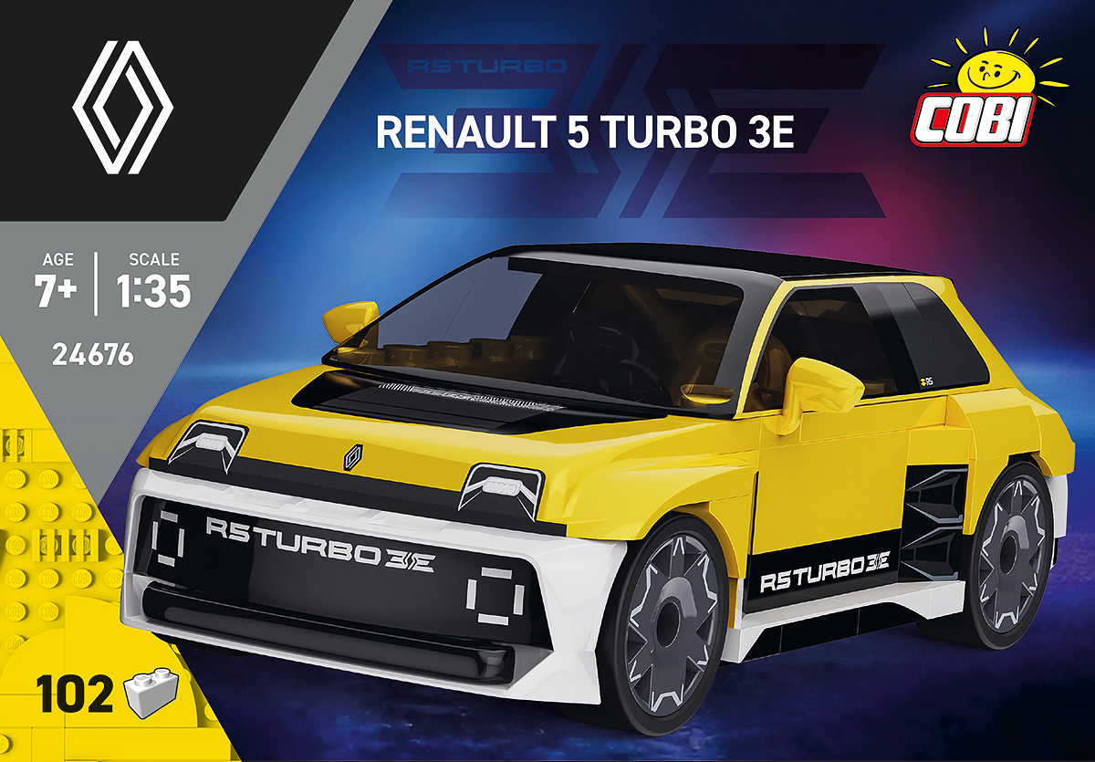 COBI 24676 Renault 5 Turbo 3E