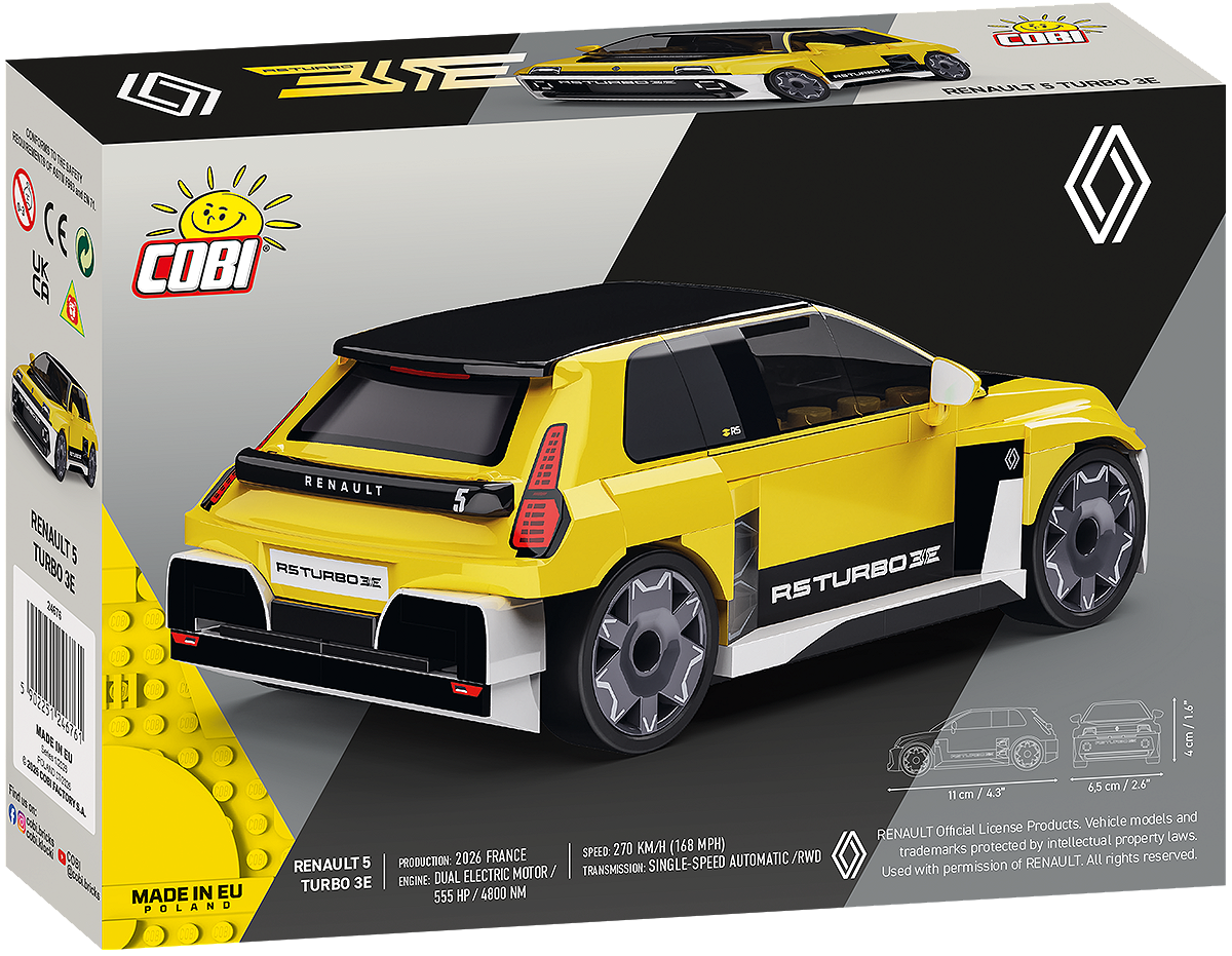 COBI 24676 Renault 5 Turbo 3E