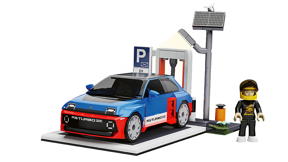 COBI 24682 EV Station & Renault 5 Turbo 3E