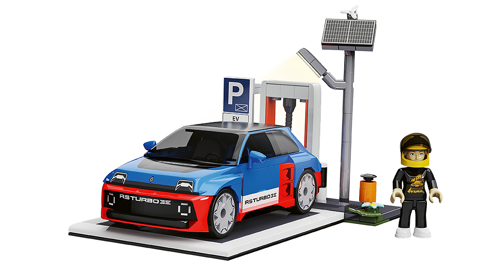 COBI 24682 EV Station & Renault 5 Turbo 3E