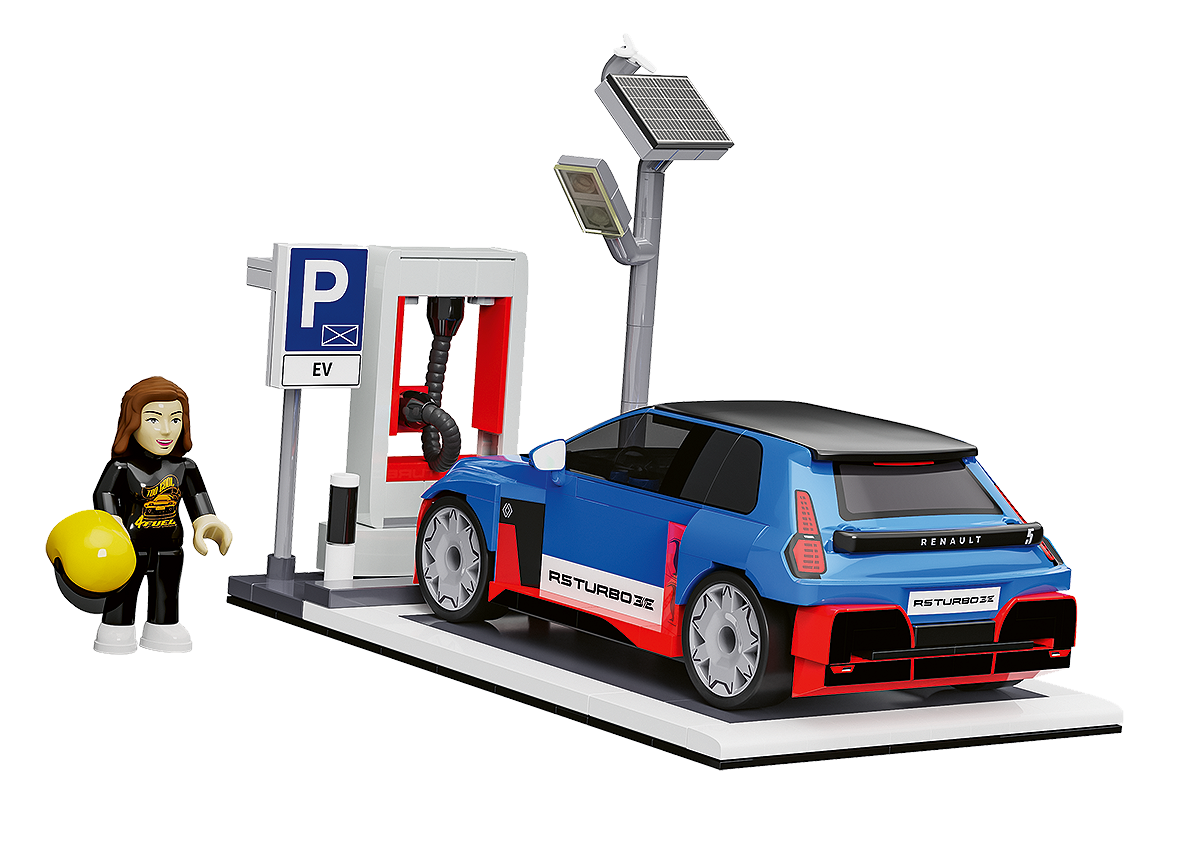 COBI 24682 EV Station & Renault 5 Turbo 3E