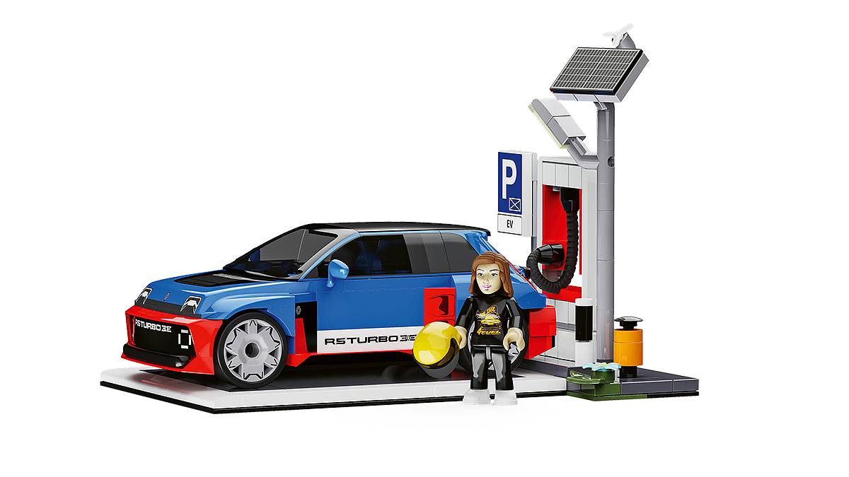 COBI 24682 EV Station & Renault 5 Turbo 3E