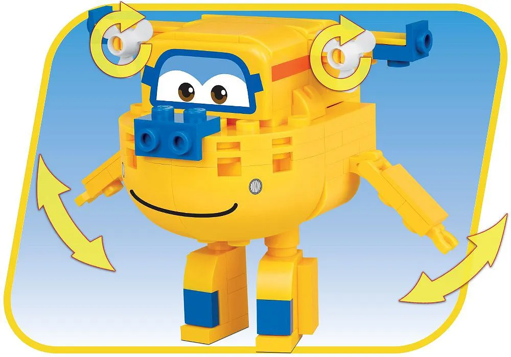 COBI 25132 World Airport Jett Donnie Super Wings