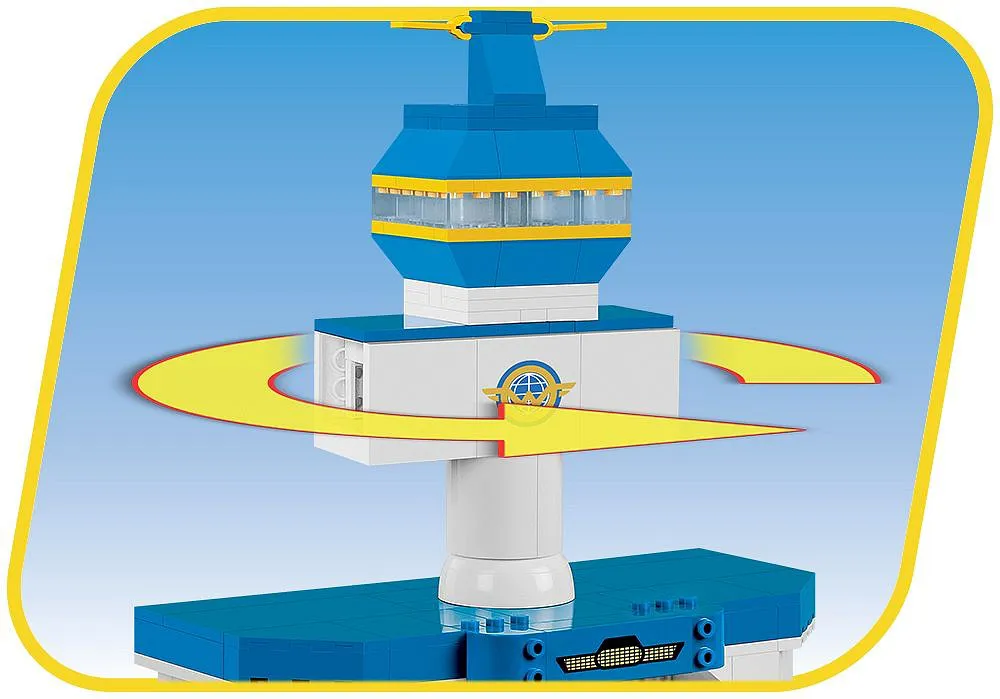 COBI 25132 World Airport Jett Donnie Super Wings