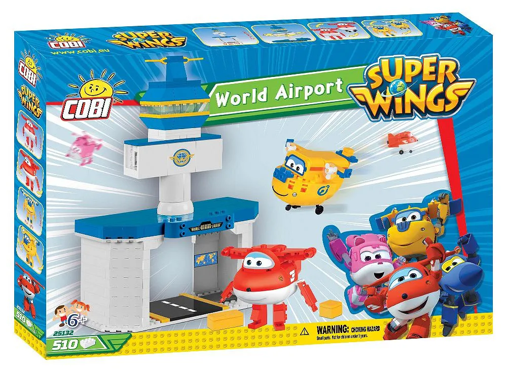 COBI 25132 World Airport Jett Donnie Super Wings