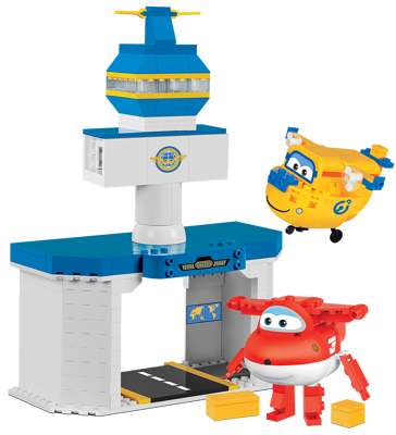 COBI 25132 World Airport Jett   Donnie Super Wings