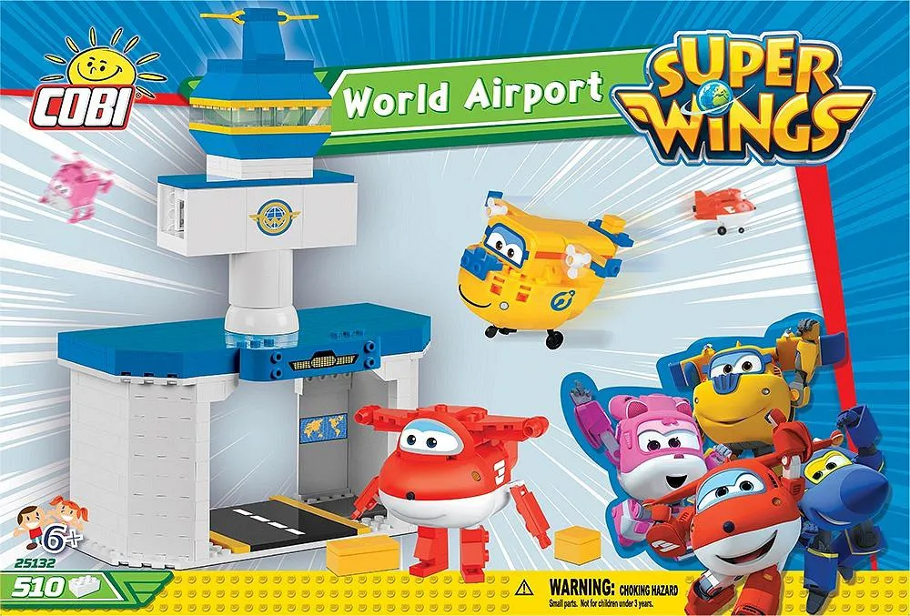 COBI 25132 World Airport Jett Donnie Super Wings