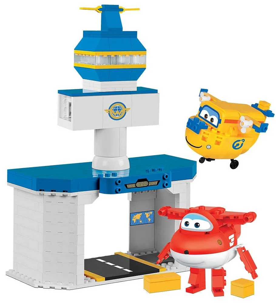 COBI 25132 World Airport Jett Donnie Super Wings