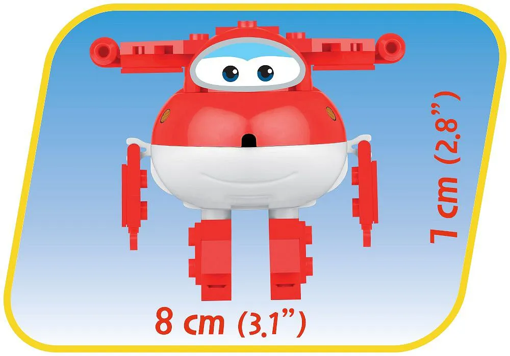 COBI 25132 World Airport Jett Donnie Super Wings