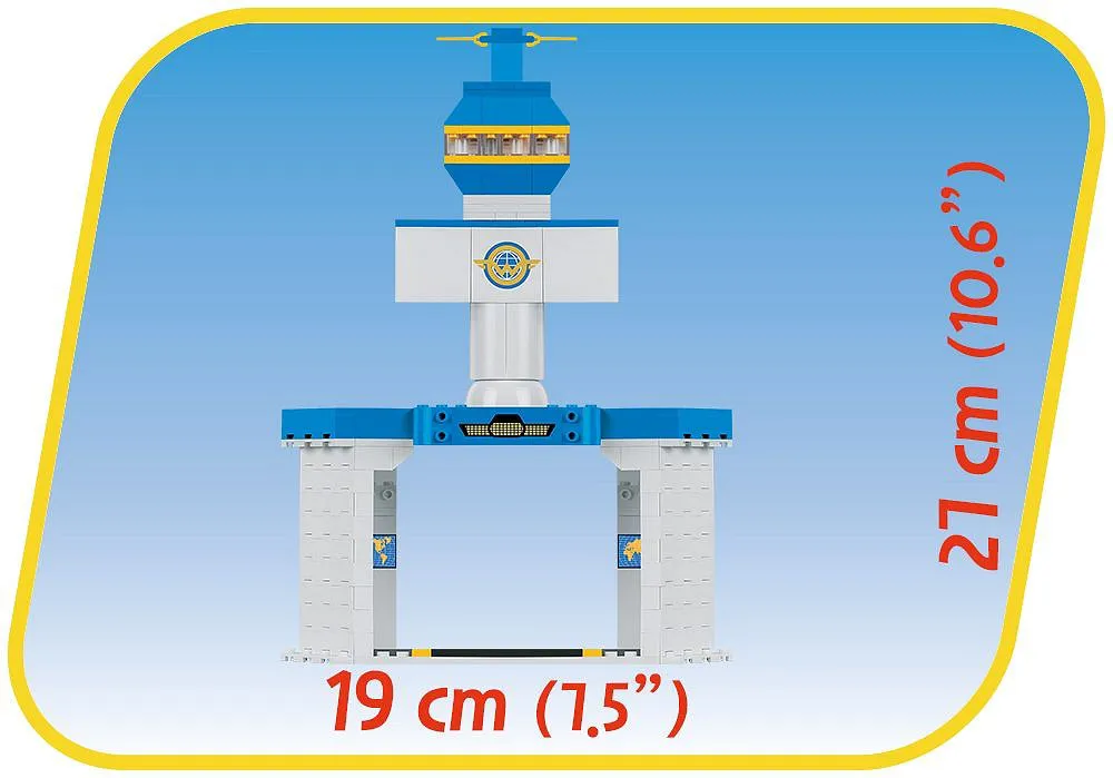COBI 25132 World Airport Jett Donnie Super Wings