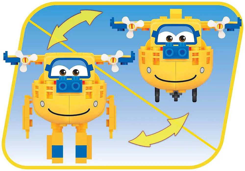 COBI 25132 World Airport Jett Donnie Super Wings
