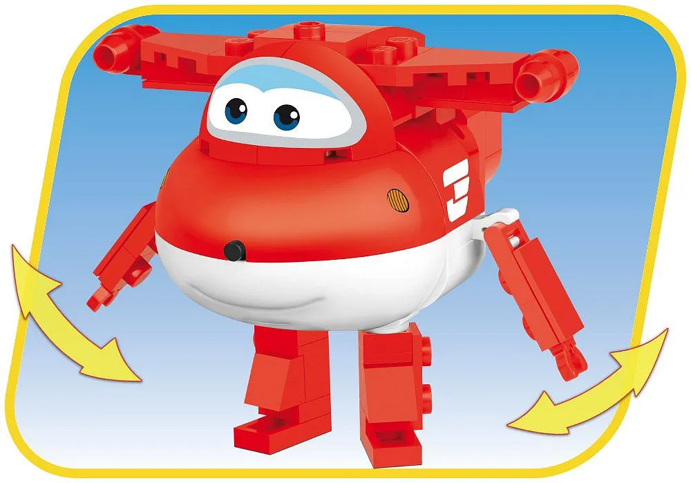 COBI 25132 World Airport Jett Donnie Super Wings