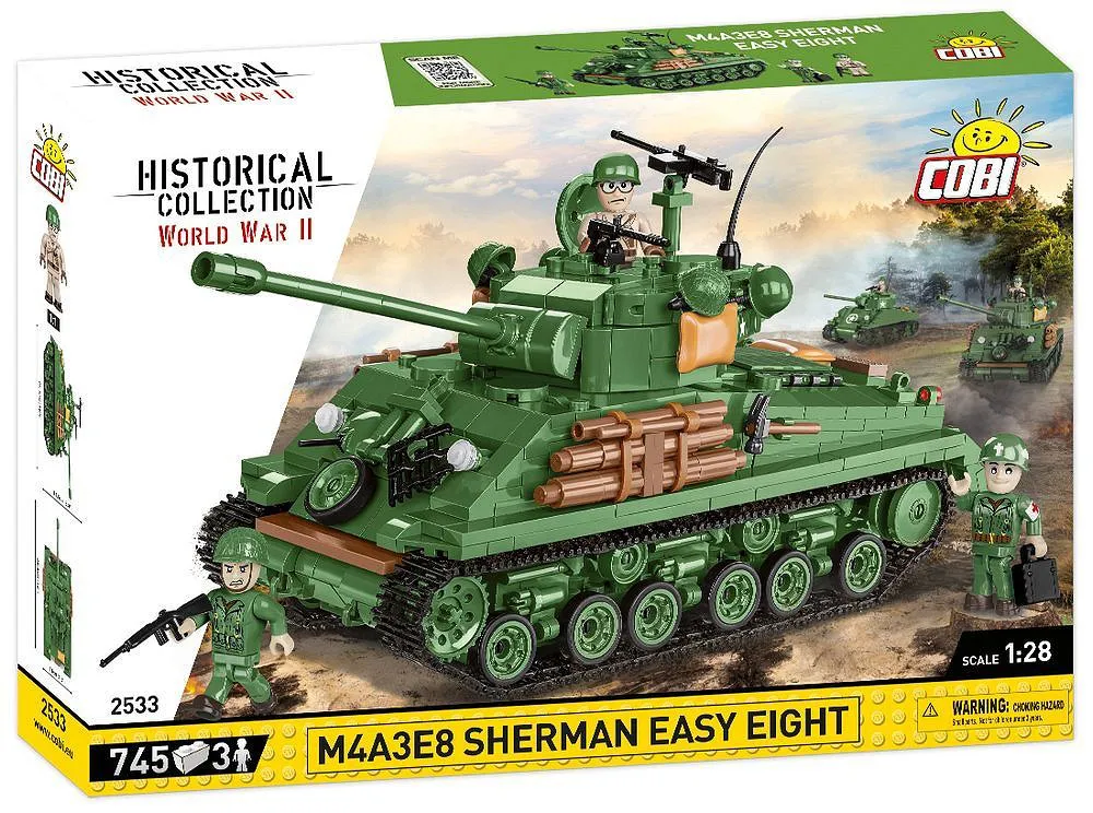 COBI 2533 M4A3E8 Sherman Easy Eight