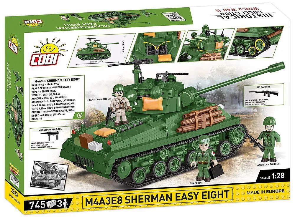 COBI 2533 M4A3E8 Sherman Easy Eight