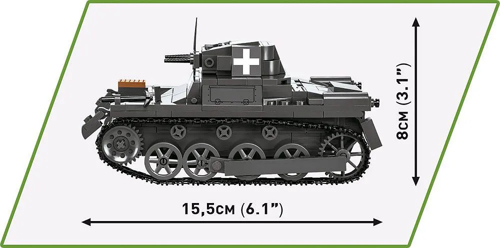 COBI 2534 Panzer I Ausf. A