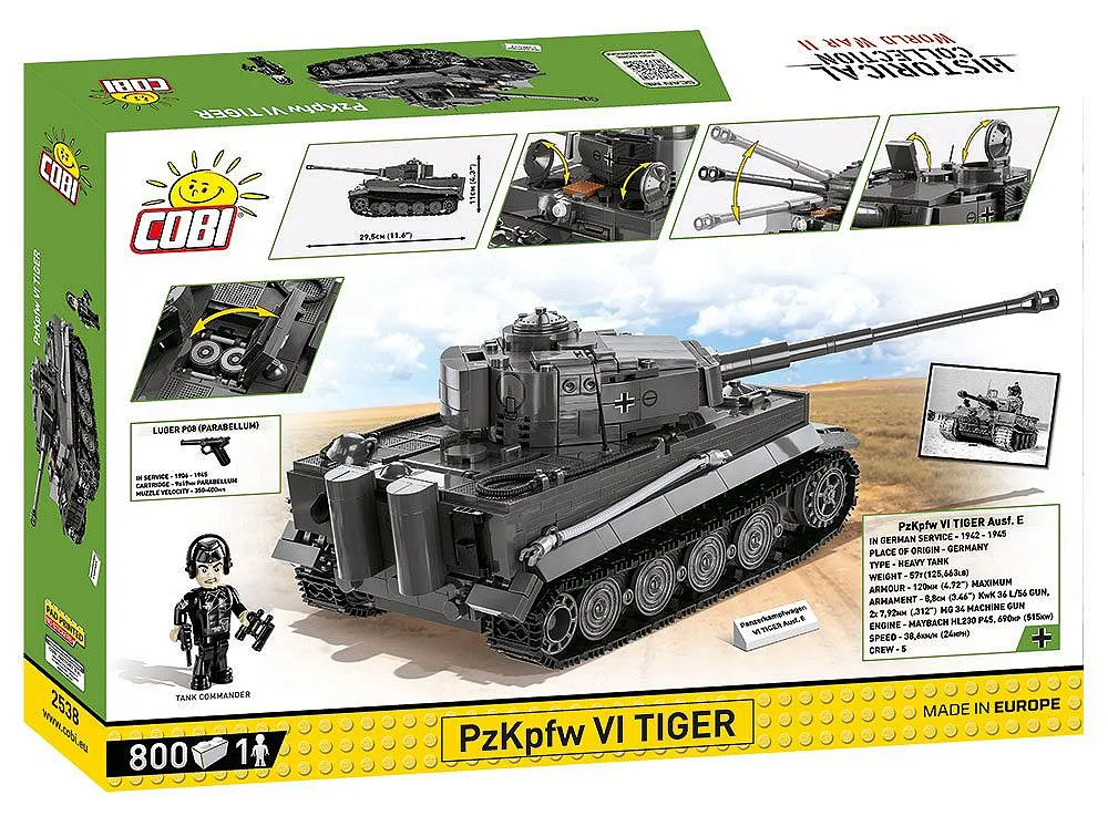 COBI 2538 Panzerkampfwagen VI Tiger Ausf.E