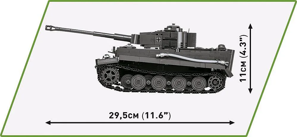 COBI 2538 Panzerkampfwagen VI Tiger Ausf.E
