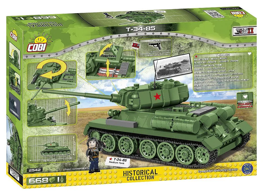 COBI 2542 T-34/85