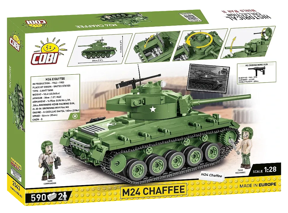COBI 2543 M24 Chaffee
