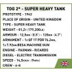 COBI 2544 TOG II* - Schwerer Superpanzer